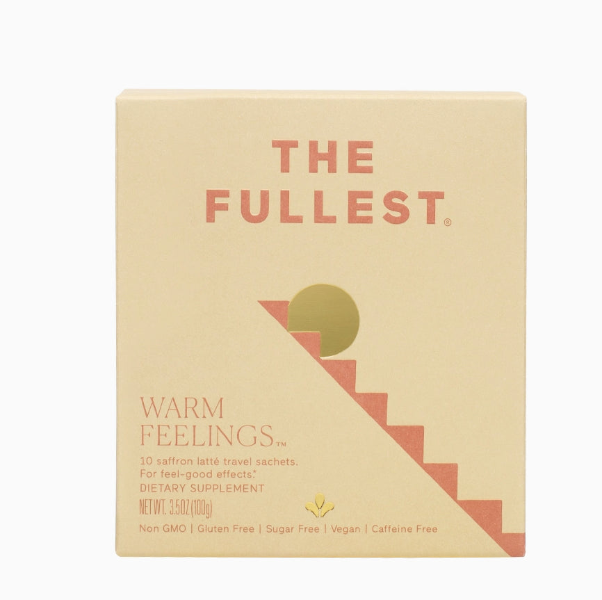 The fullest, Warm Feelings® Saffron Latte - 10 Single-Serving Sachets