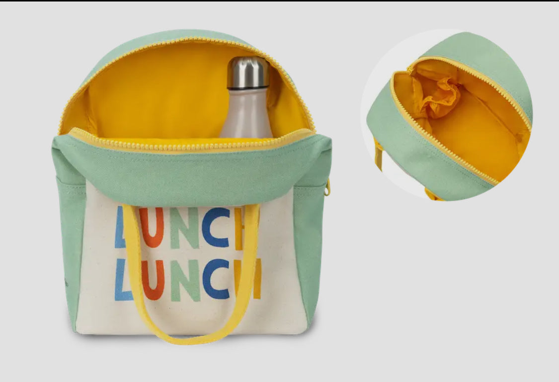 Fluf zipper lunch bag-Triple Lunch