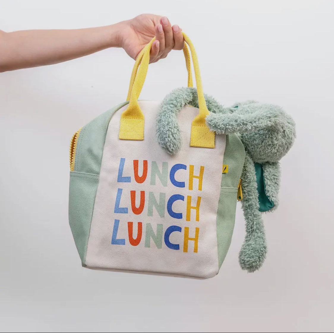 Fluf zipper lunch bag-Triple Lunch