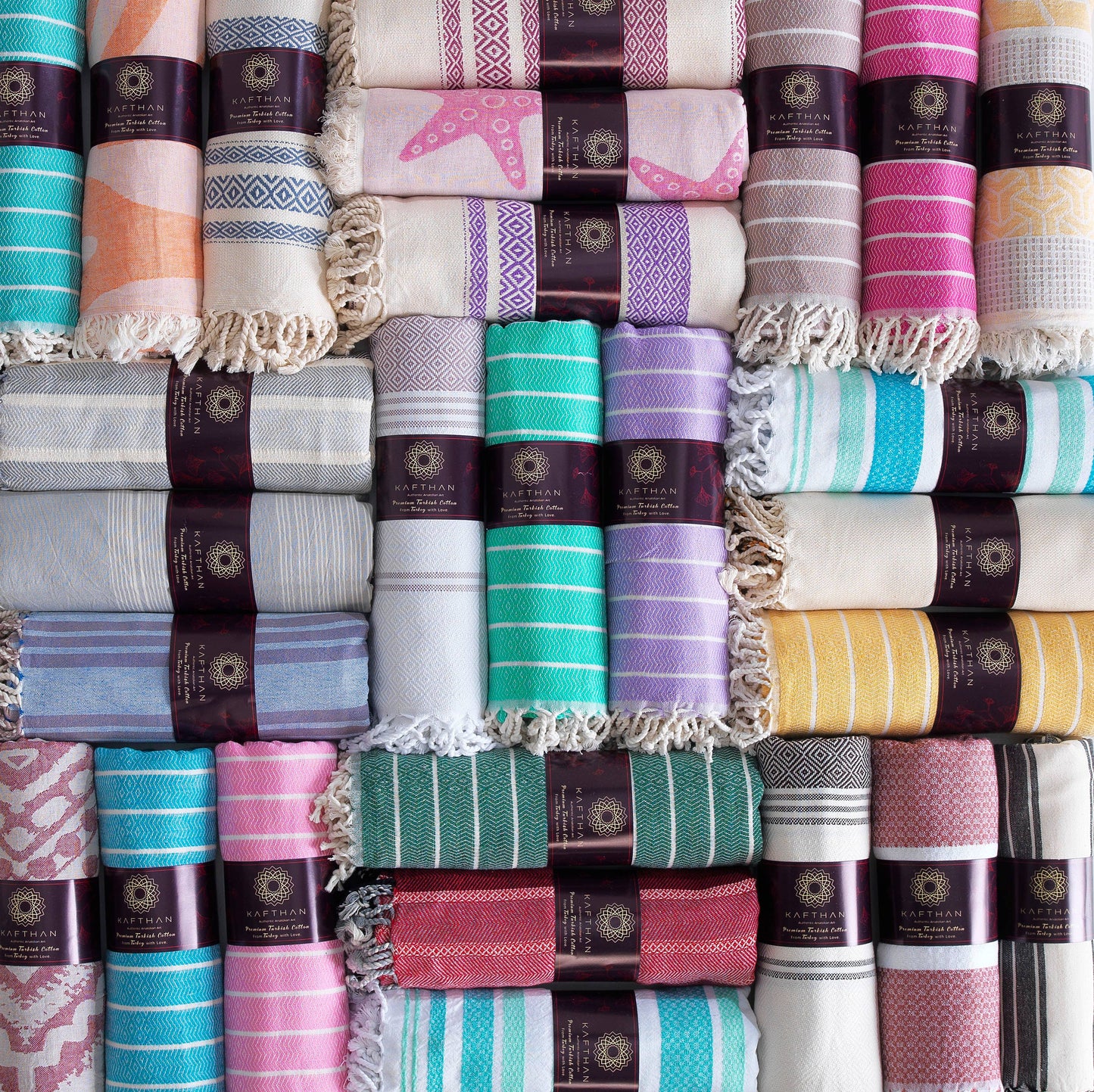 Assorted Cotton Beach Towel | Summer Gift | Sold Individually