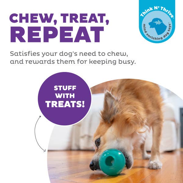 Planet Dog Double-Tuff TNT Interactive Dog Toy Blue Medium