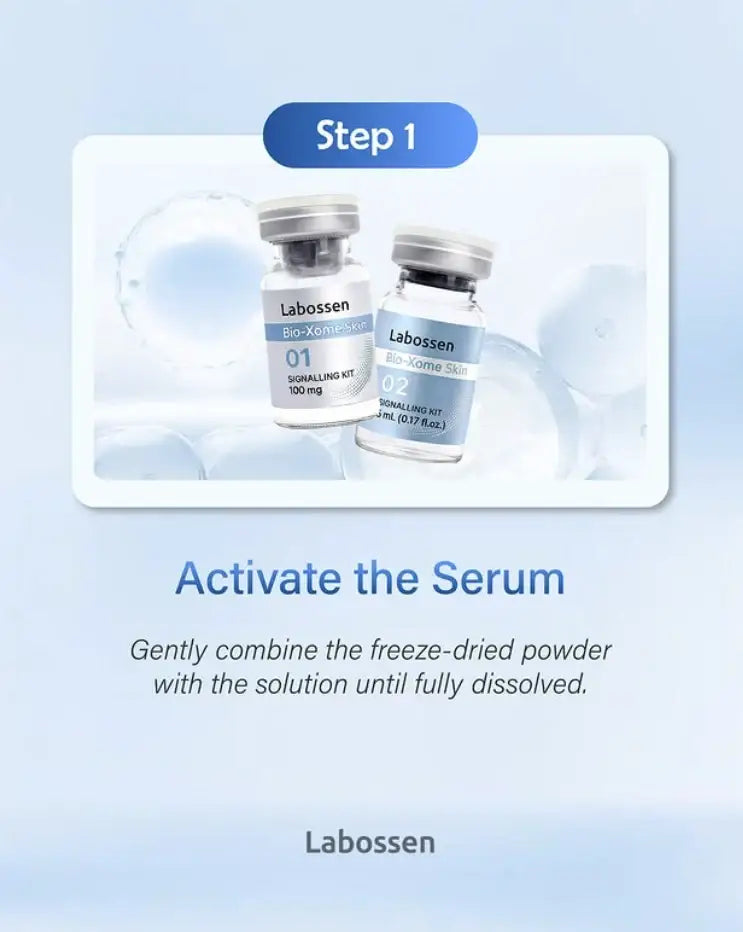 The DermaSource - Labossen Bio-Xome Skin - Powder and Diluent Set (1 Kit)