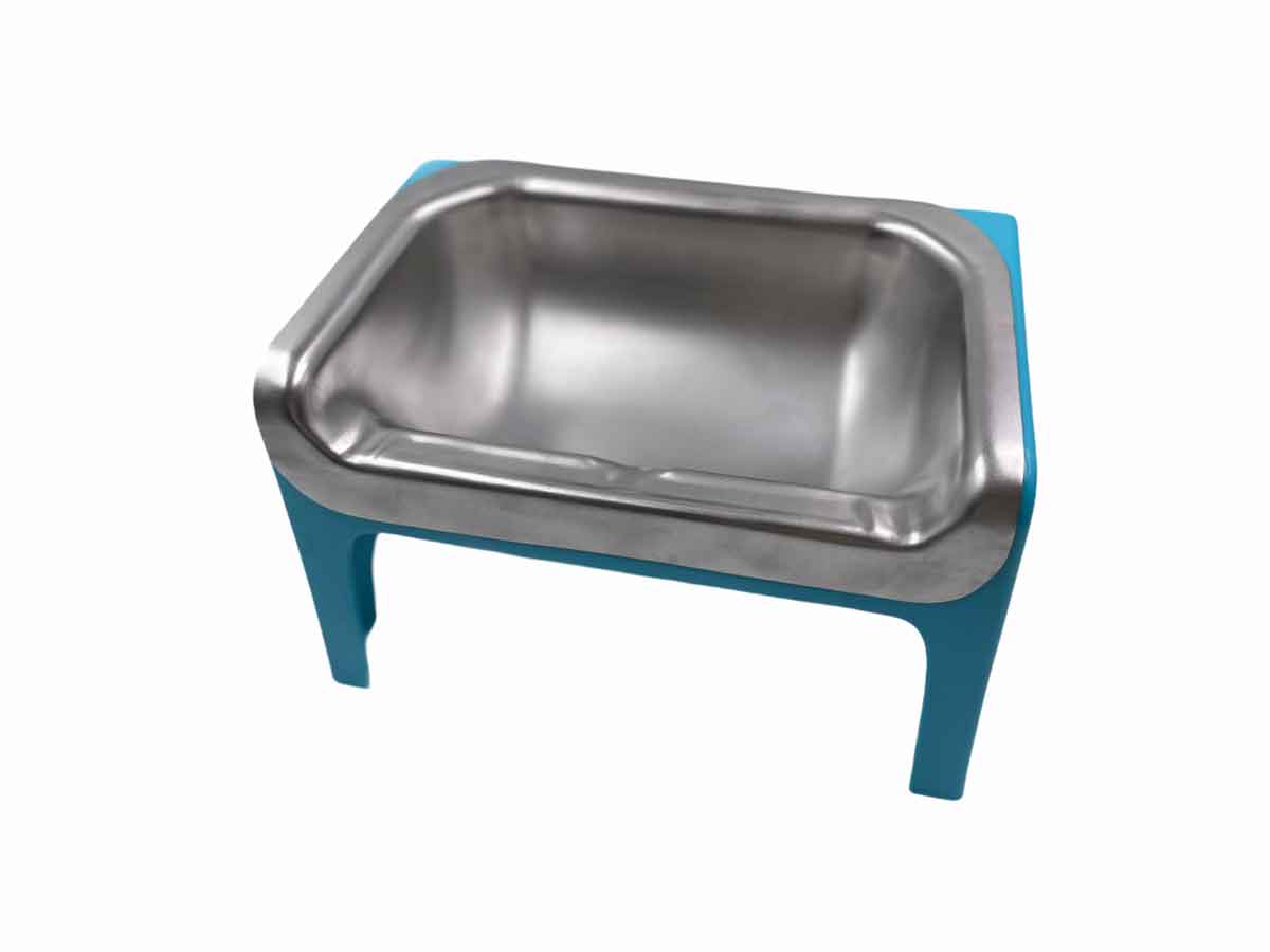 Fluff Trough - Fluff Trough Stainless Steel Set: Purple