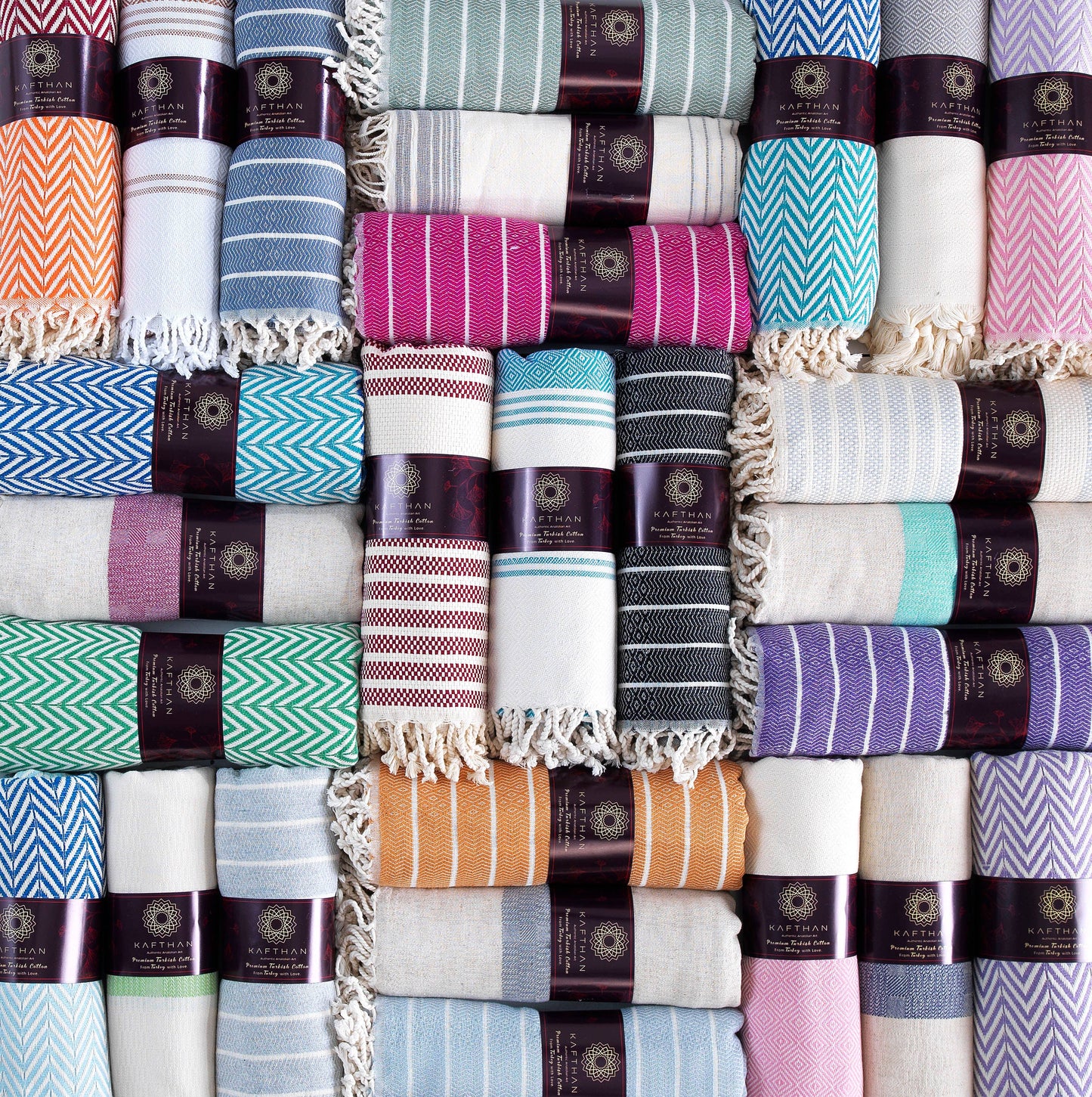 Assorted Cotton Beach Towel | Summer Gift | Sold Individually