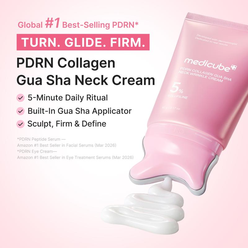 Medicube PDRN Collagen Gua Sha Neck & Jawline Cream 90g