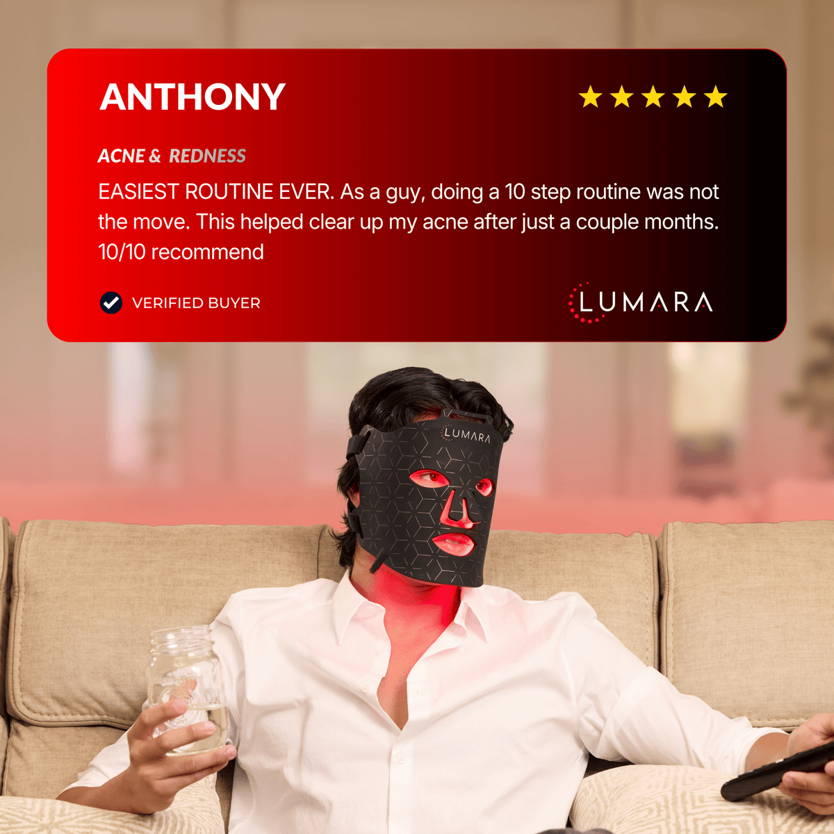 Lumara VISO Red Light Therapy Mask