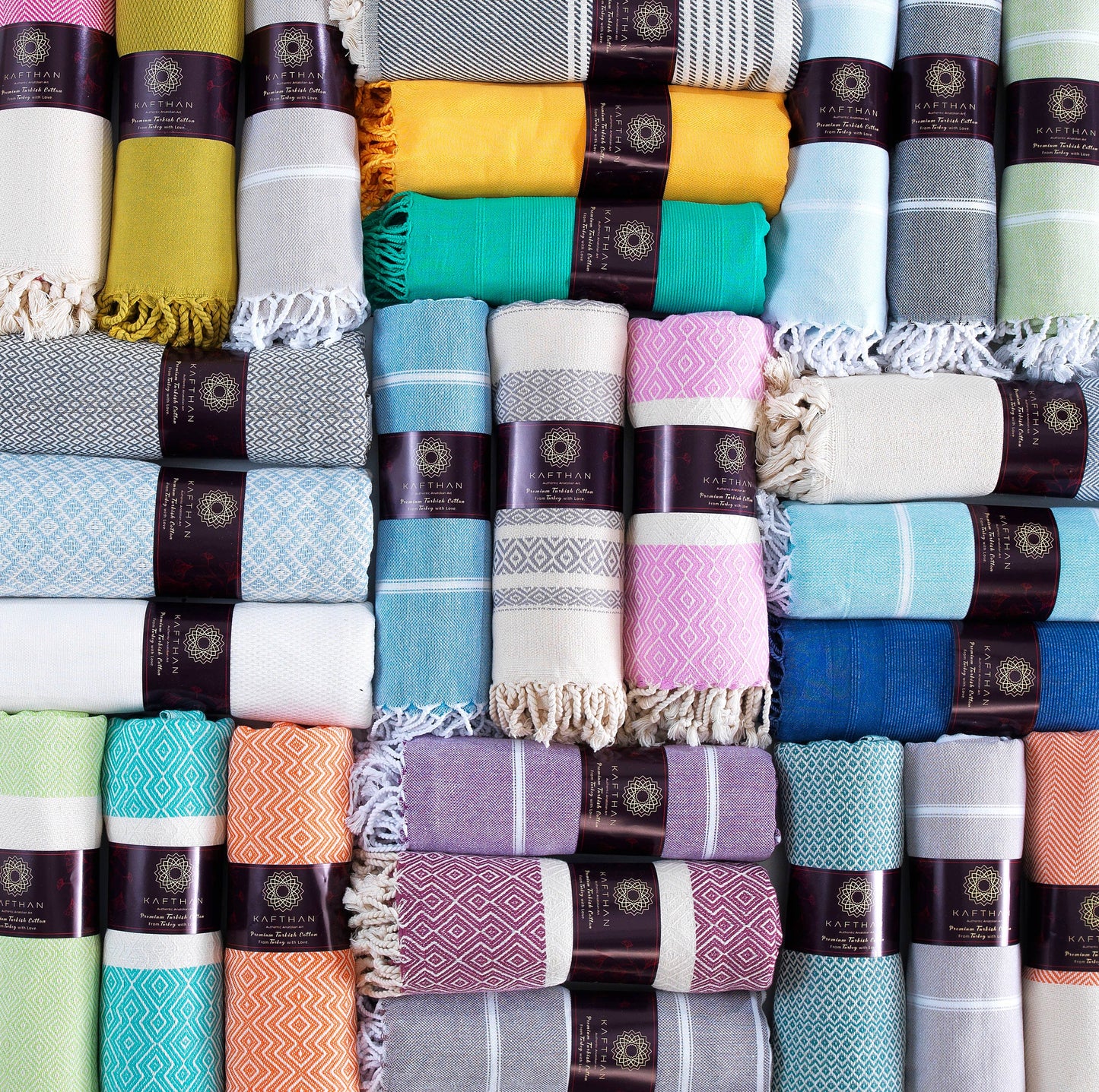 Assorted Cotton Beach Towel | Summer Gift | Sold Individually