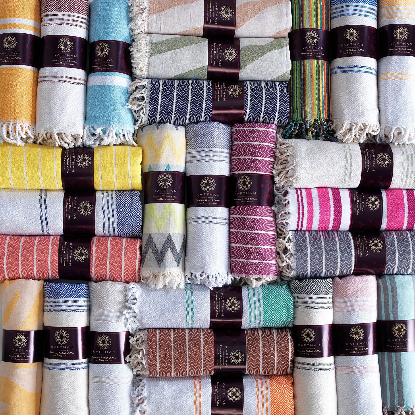 Assorted Cotton Beach Towel | Summer Gift | Sold Individually