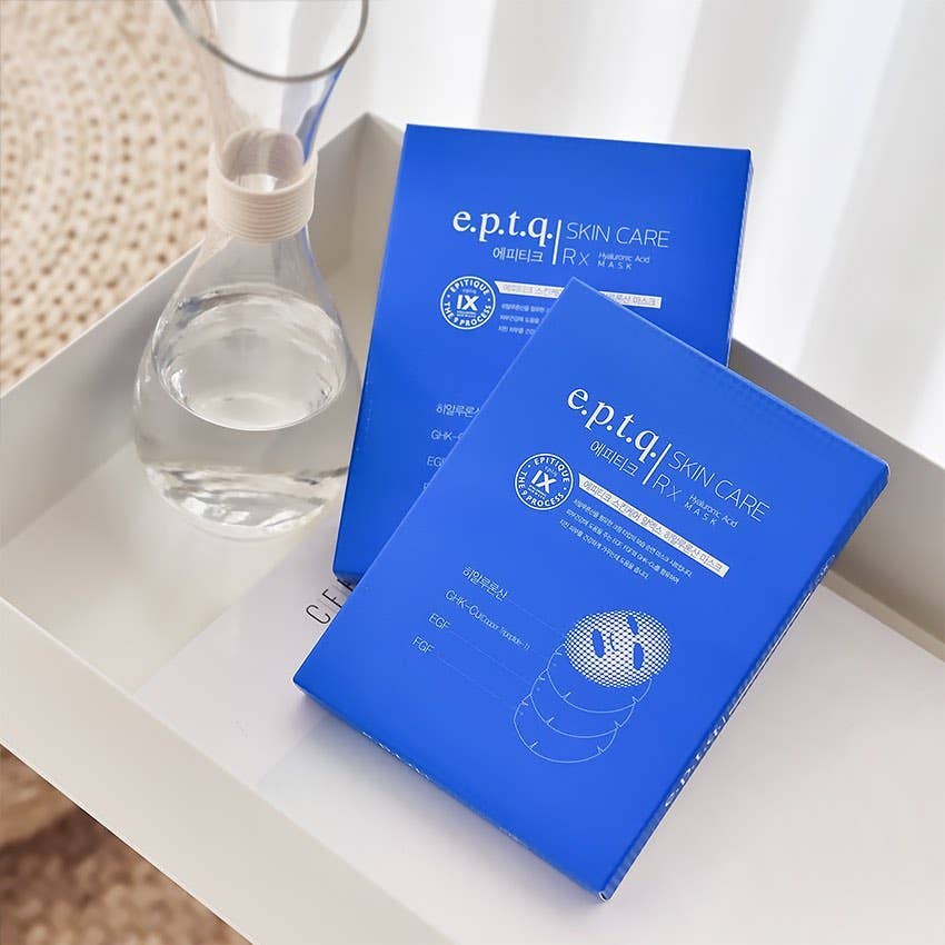 The DermaSource - E.p.t.q. Hyaluronic Acid Mask Post-Treatment Care (5ea/box)