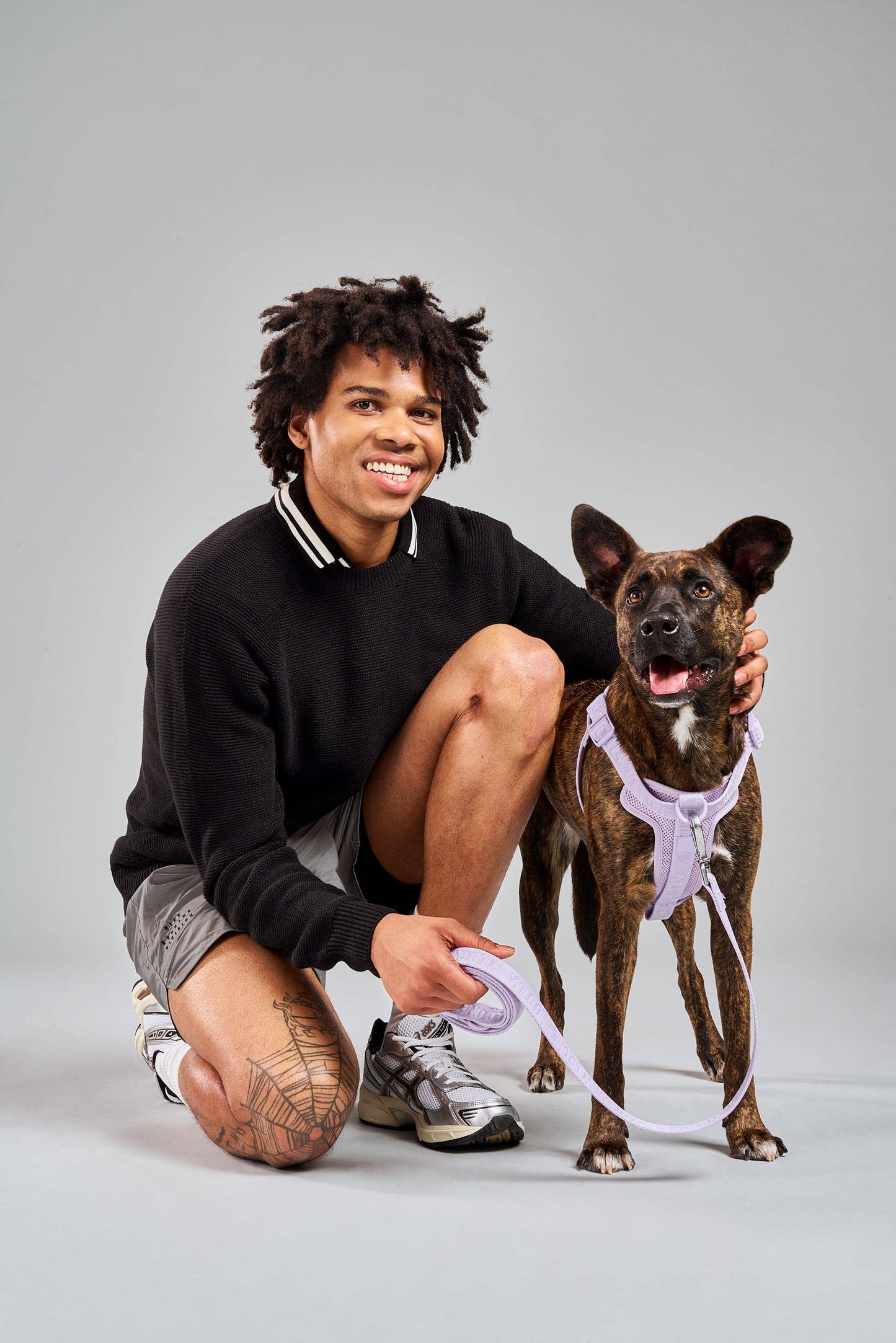 Lightweight Woven Leash: Retro