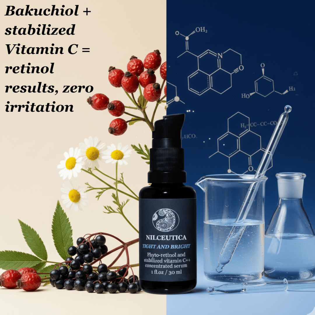 NILCEUTICA Tight & Bright Phyto-Retinol + Vitamin C Serum