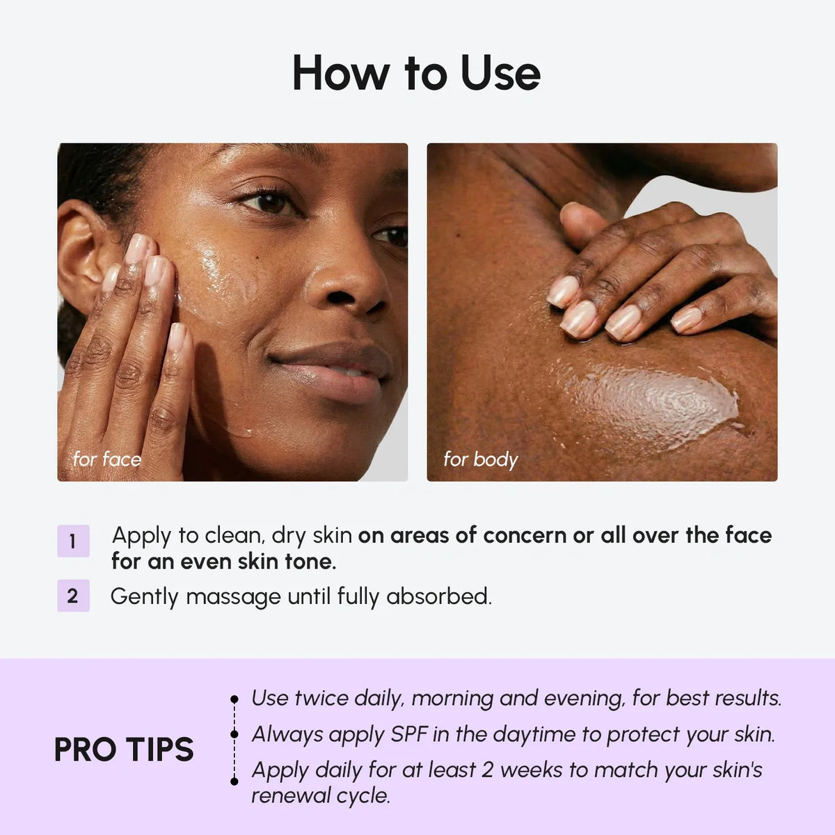 Maree Face & Body Serum for Dark Spots