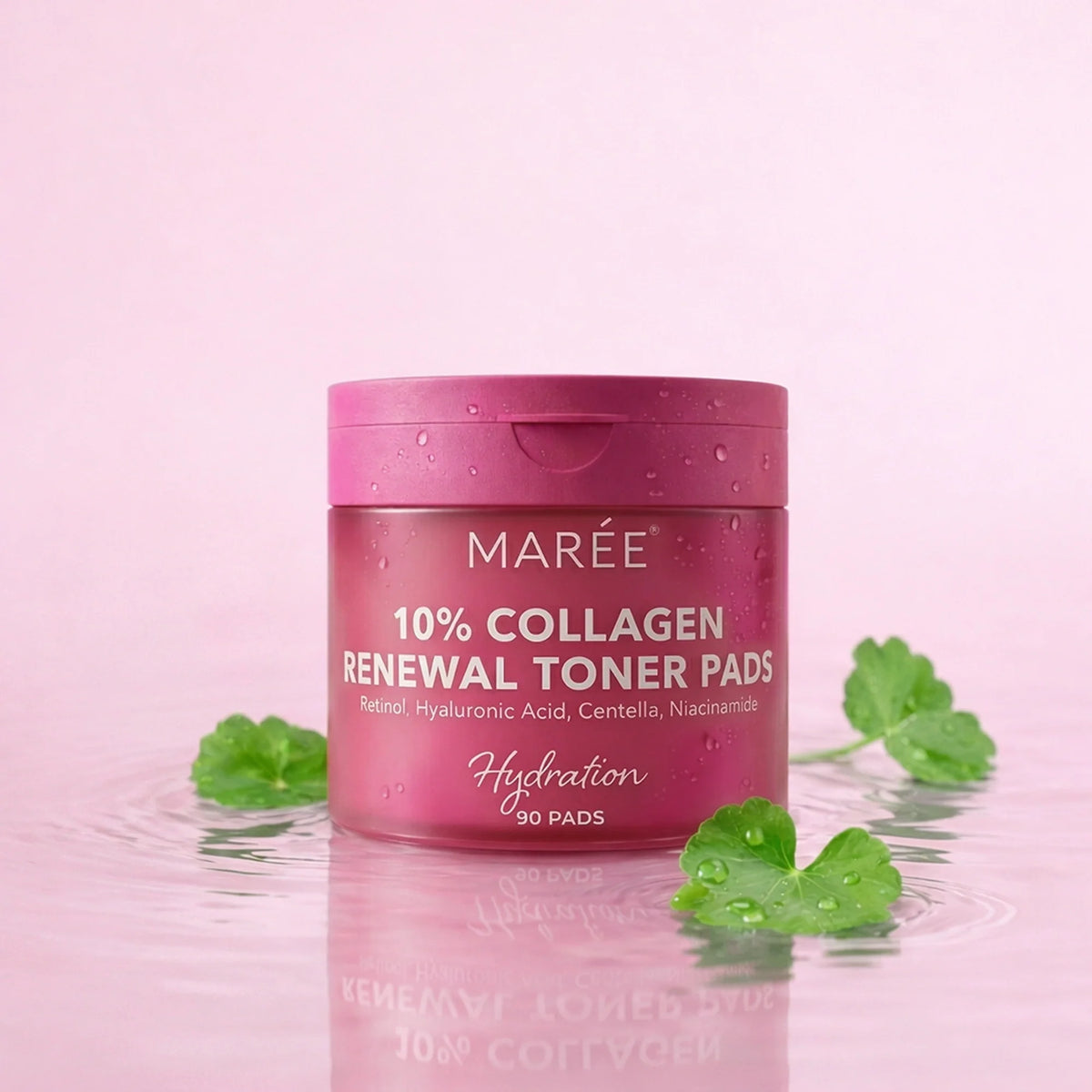 Maree Collagen & Retinol Toner Pads