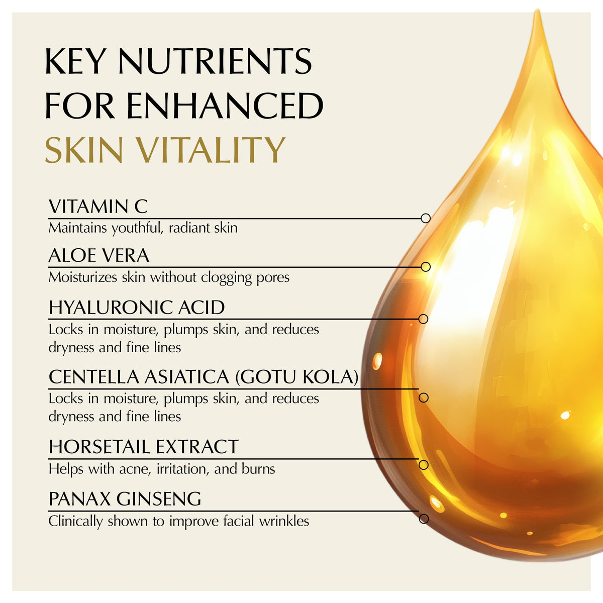 EpiLynx Vitamin C Serum for Sensitive, Mature Skin