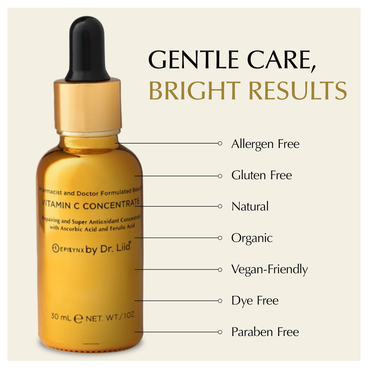EpiLynx Vitamin C Serum for Sensitive, Mature Skin