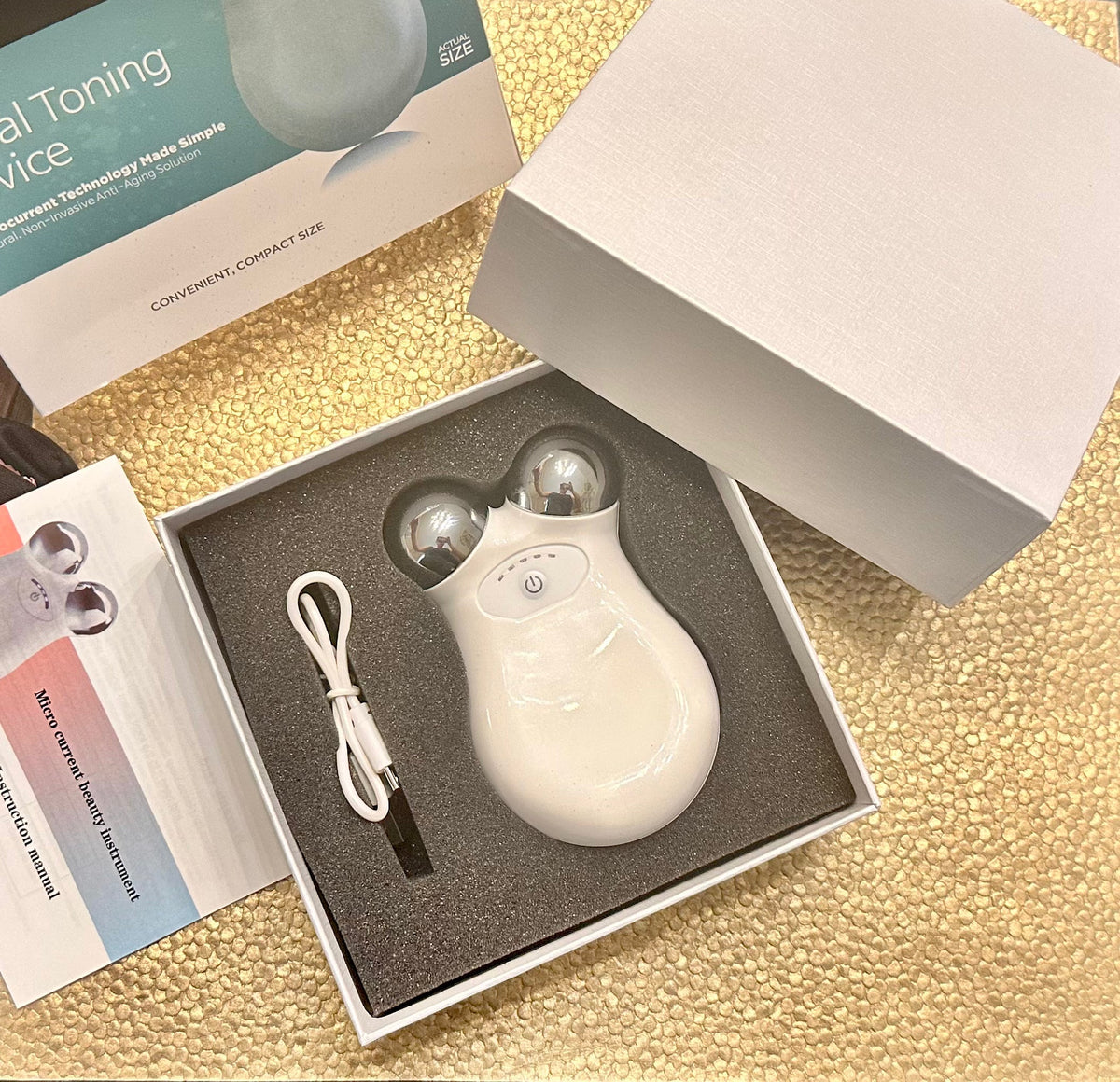 BeNat Microcurrent Facial Toning Massager