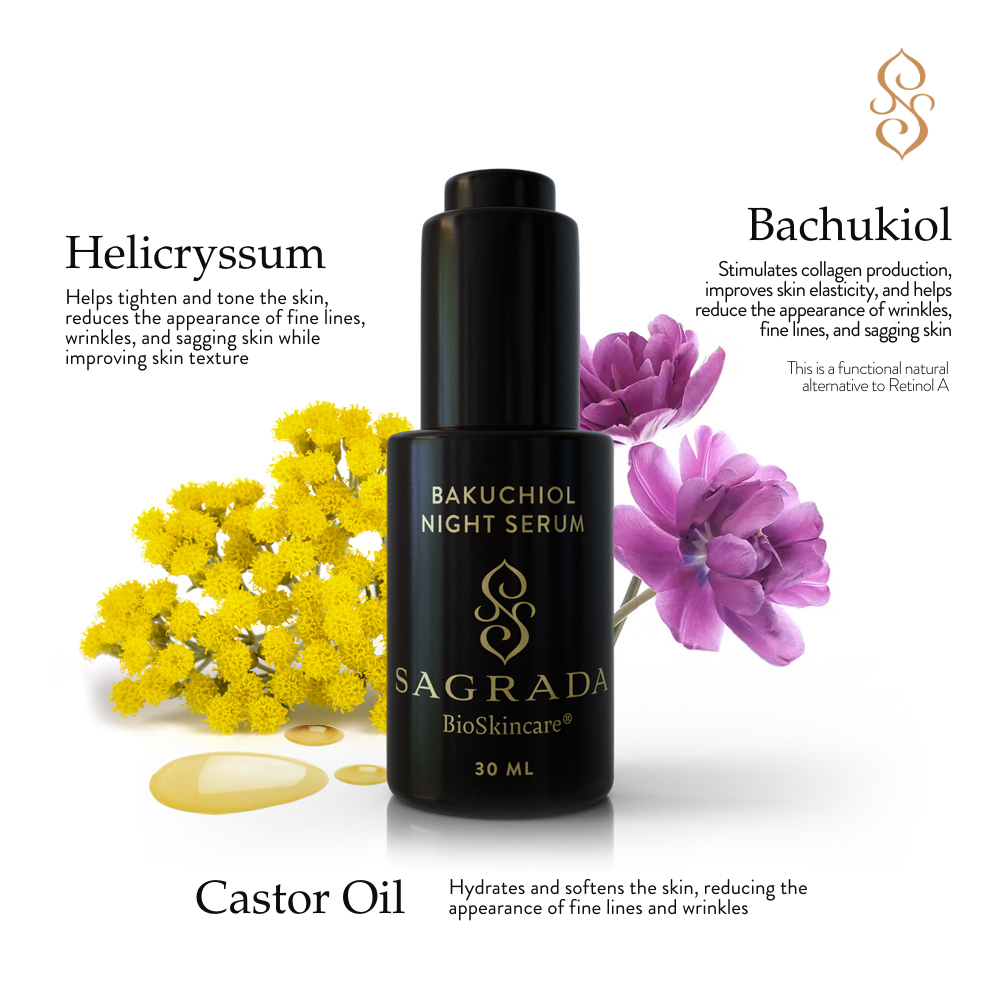 Sagrada Night Bakuchiol Serum