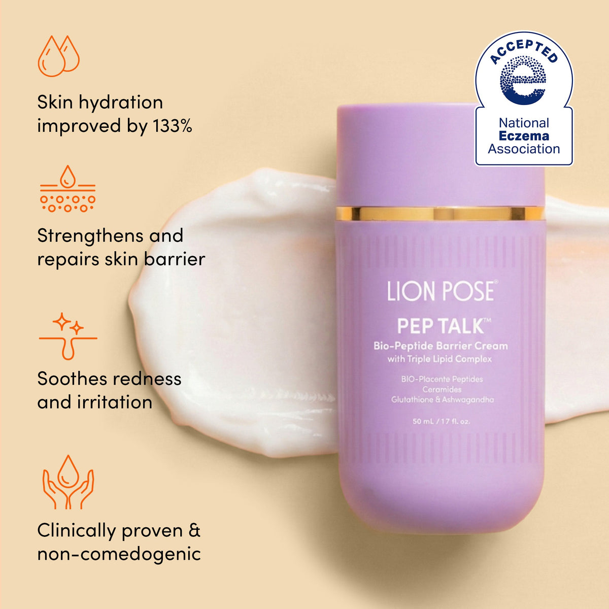 Lion Pose Placenta Facial: Dark Spot Serum + Barrier Cream