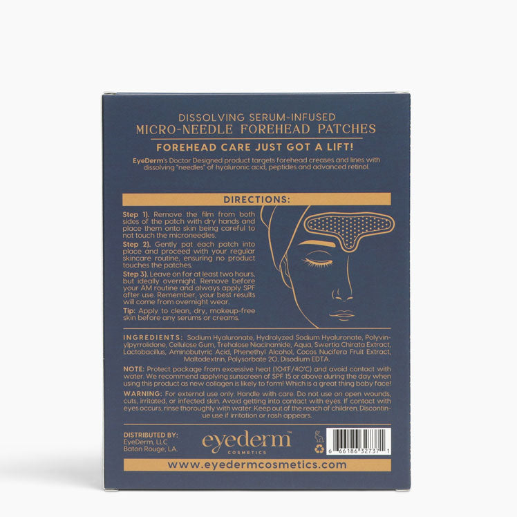 Eyederm Microneedle Forehead Patches