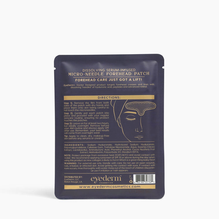 Eyederm Microneedle Forehead Patches