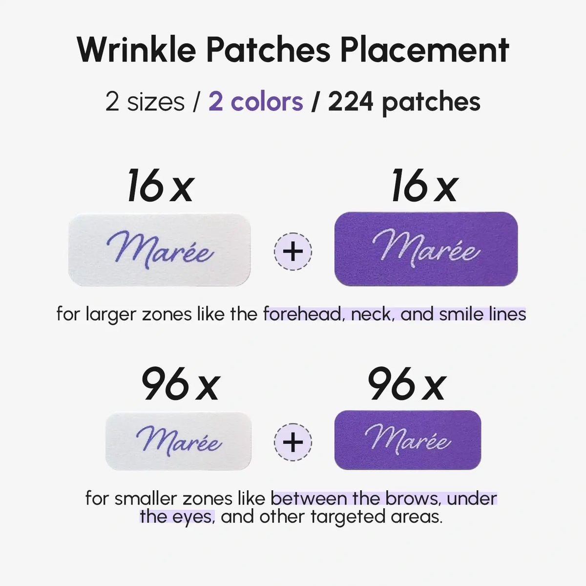 Maree Anti-Wrinkle Face Tape Patches