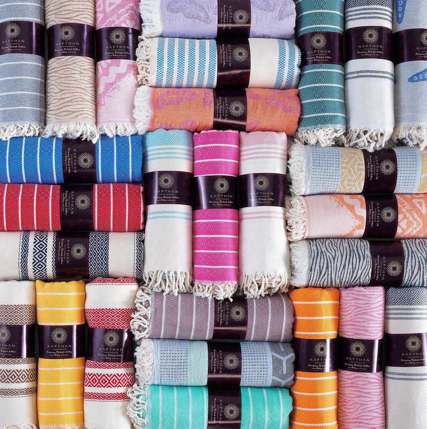 Assorted Cotton Beach Towel | Summer Gift | Sold Individually