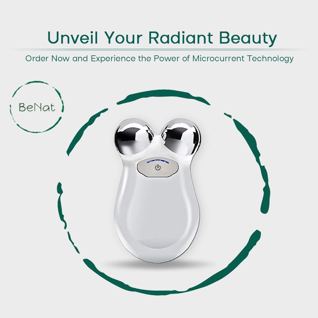 BeNat Microcurrent Facial Toning Massager