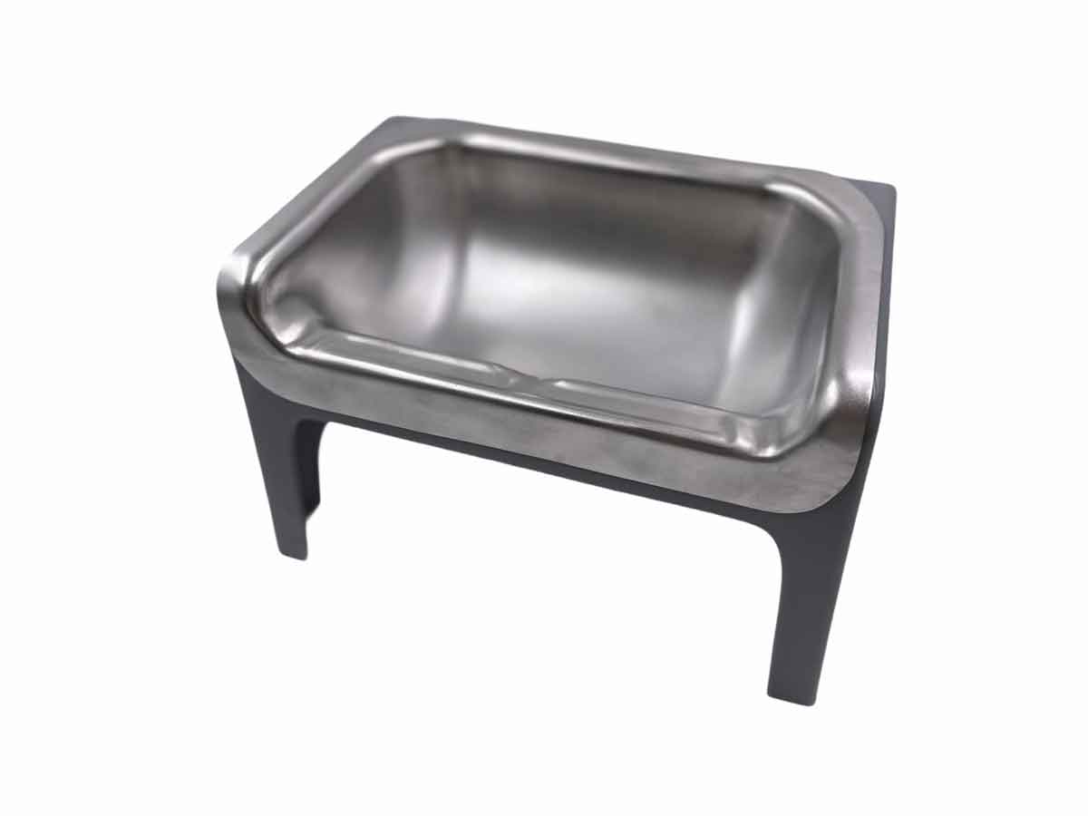 Fluff Trough - Fluff Trough Stainless Steel Set: Purple