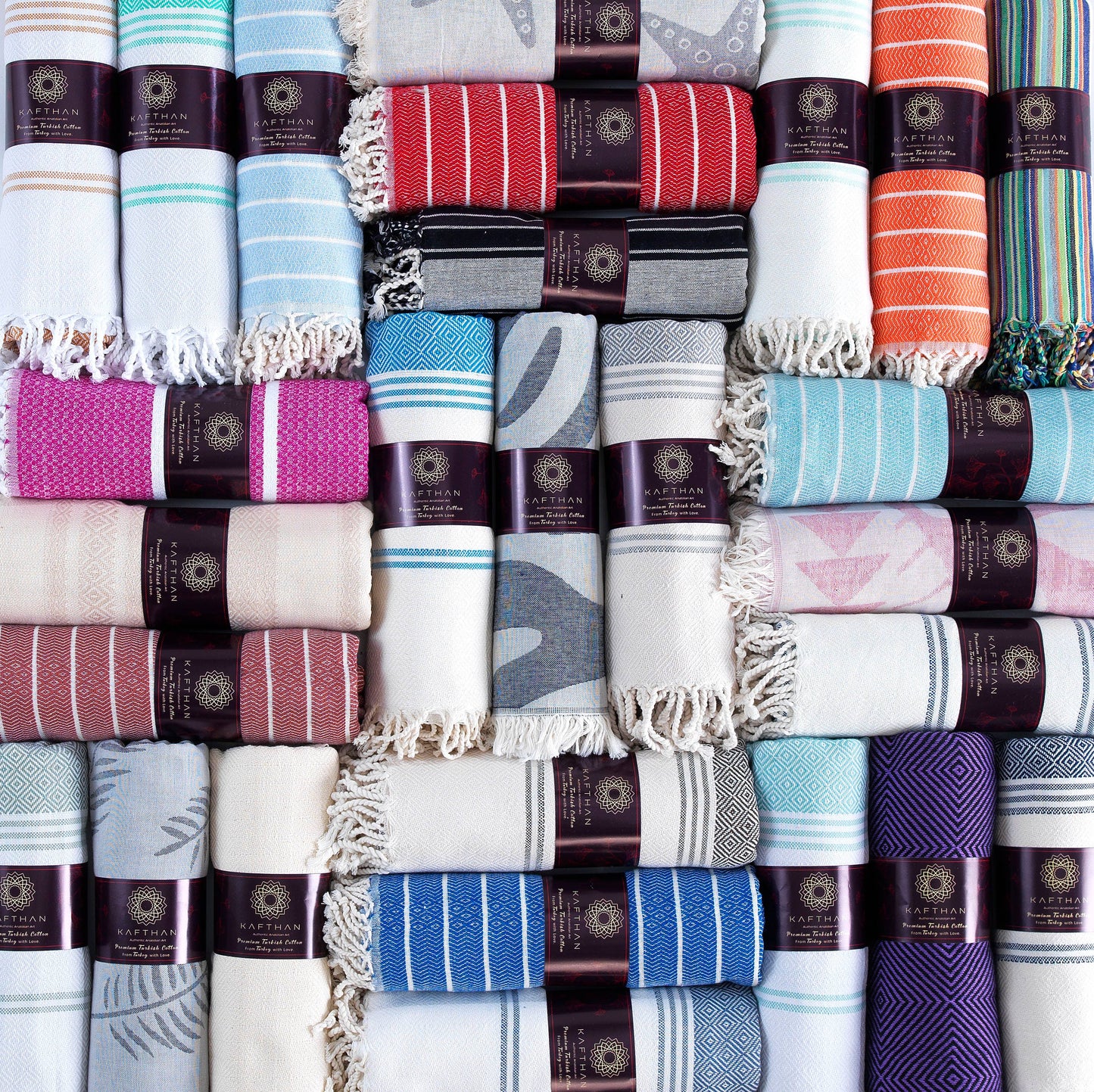 Assorted Cotton Beach Towel | Summer Gift | Sold Individually