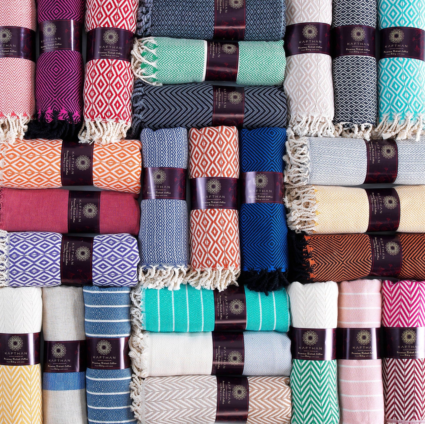 Assorted Cotton Beach Towel | Summer Gift | Sold Individually