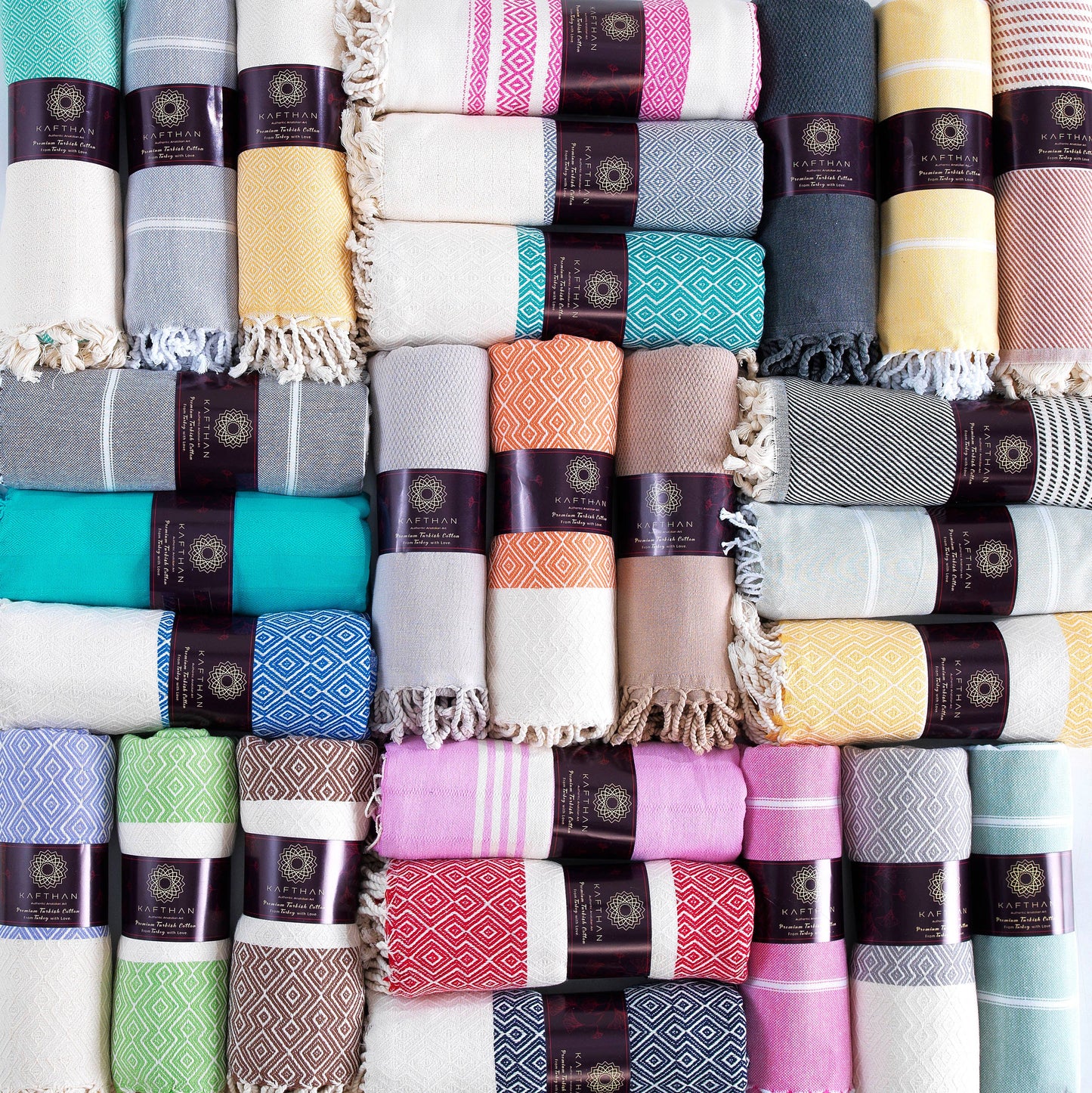 Assorted Cotton Beach Towel | Summer Gift | Sold Individually