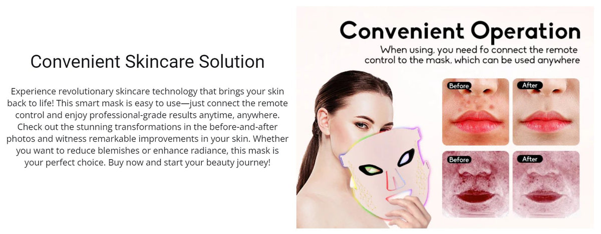 Luxe Professional LED Face Mask