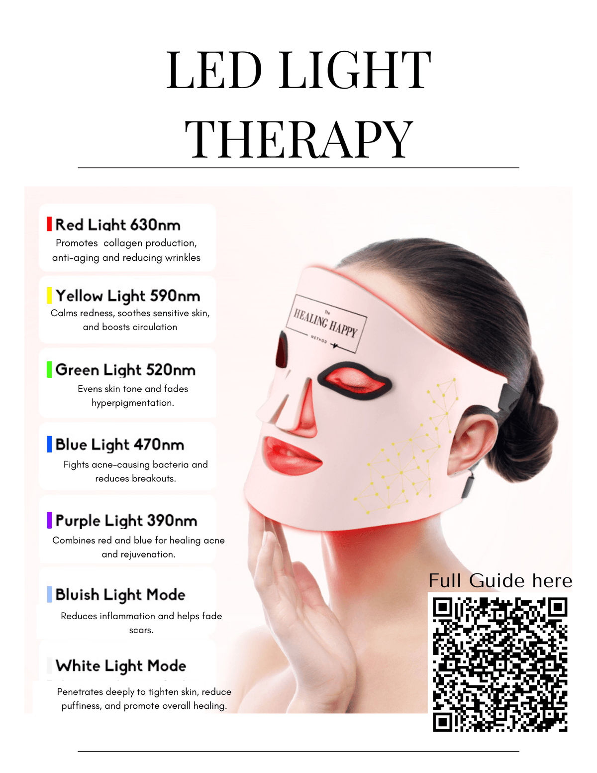 Luxe Professional LED Face Mask