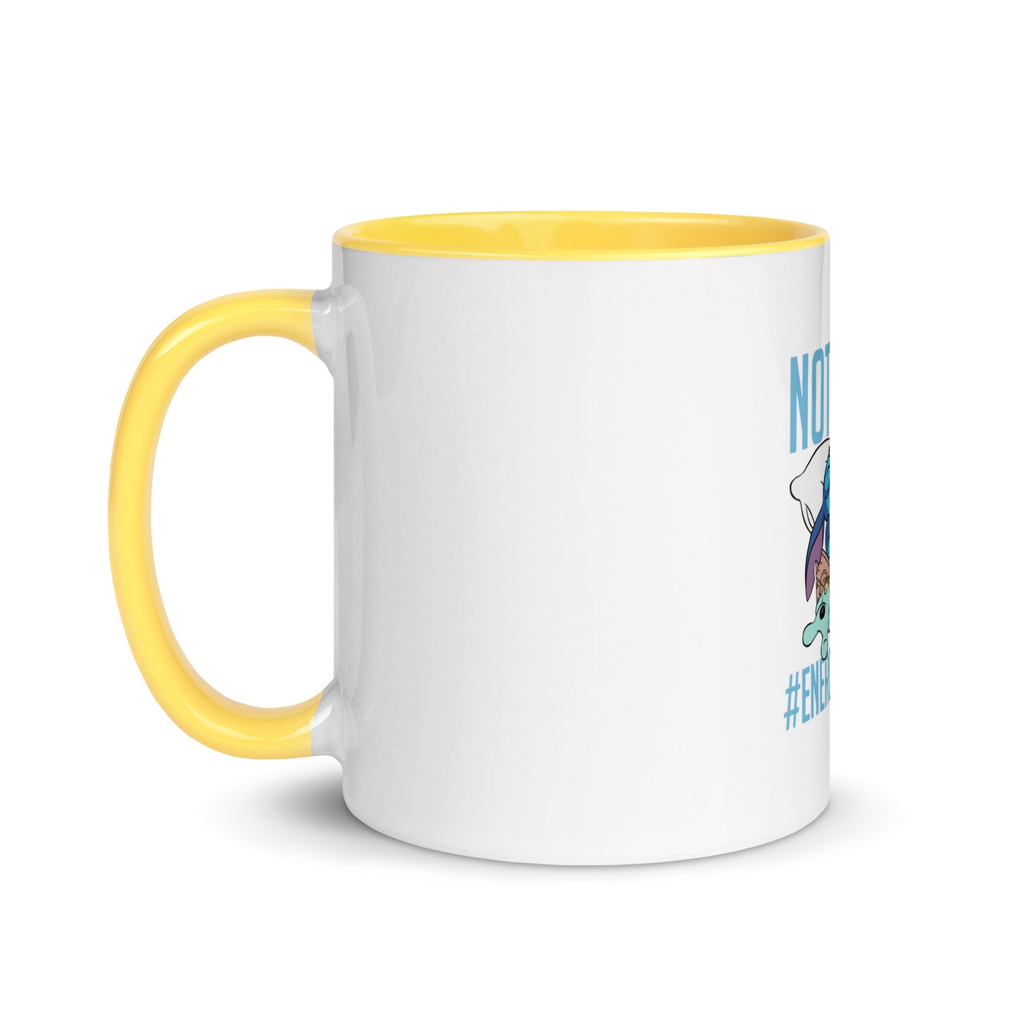 Not Lazy Mug with Color Inside